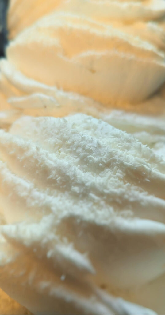 Triple Coconut sorbet