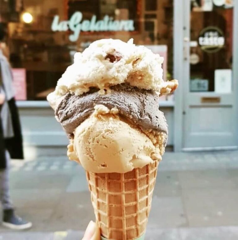 Gelato cone