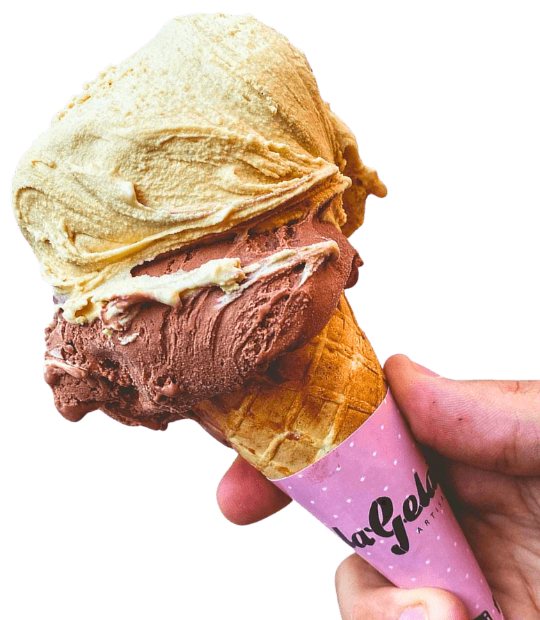Gelato cone