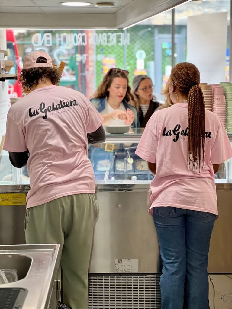 La Gelatiera gelato shop
