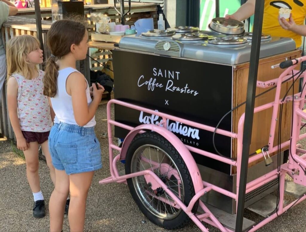 La Gelatiera popup gelato cart