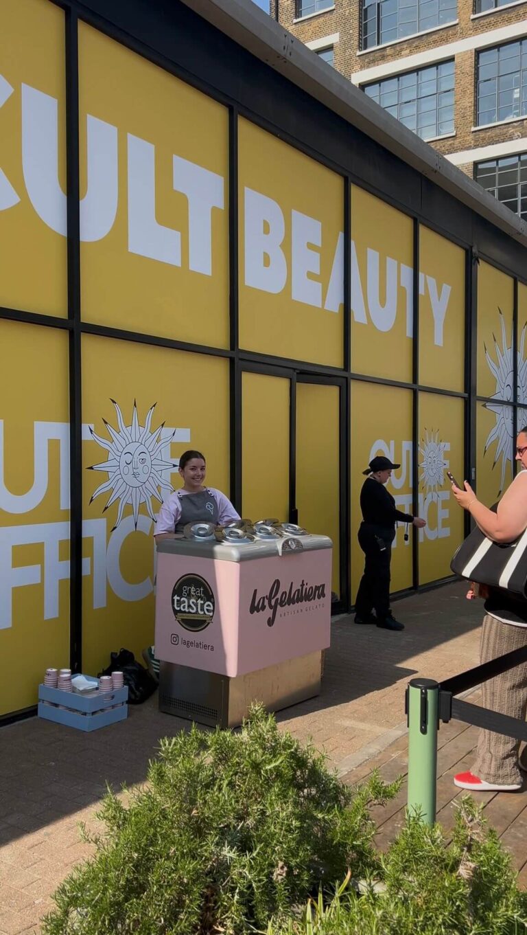 La Gelatiera popup gelato cart