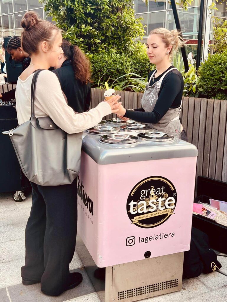 La Gelatiera popup gelato cart
