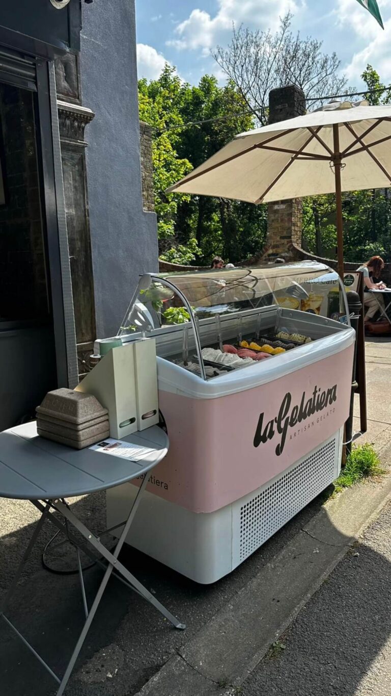 La Gelatiera popup gelato cart