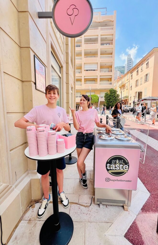 La Gelatiera popup gelato cart