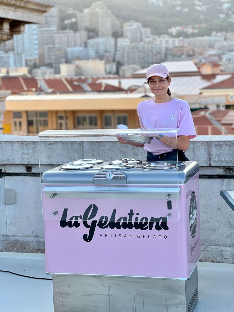La Gelatiera popup gelato cart