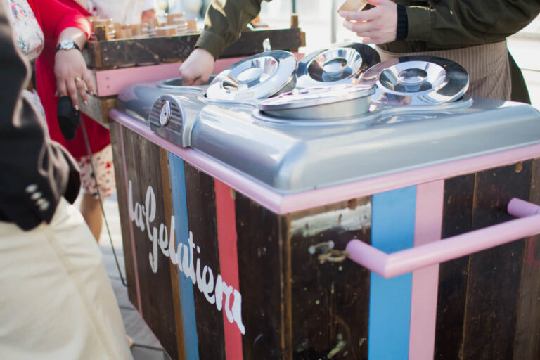 La Gelatiera popup gelato cart