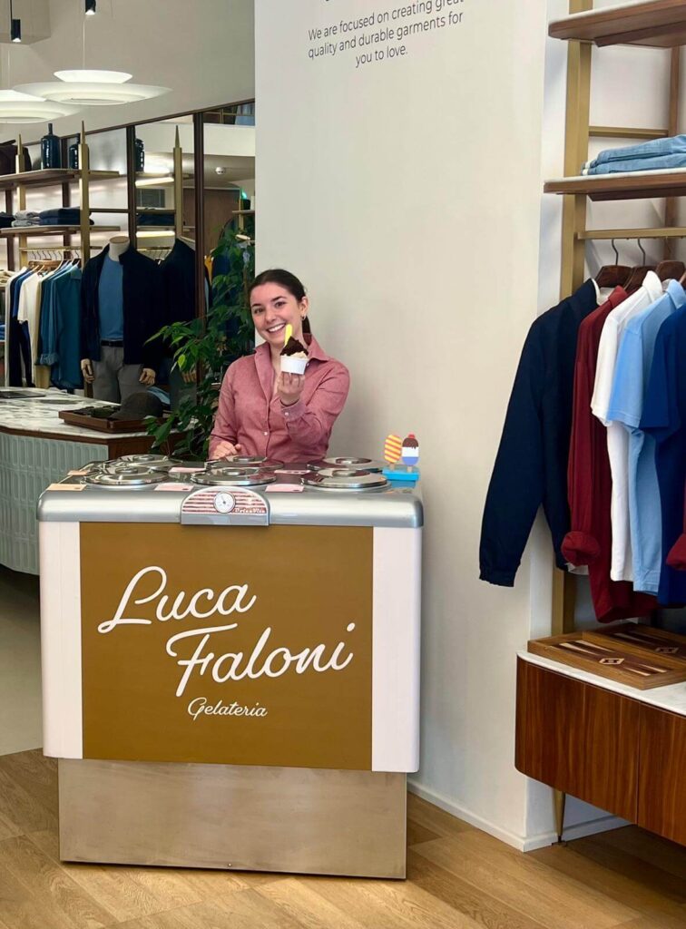 La Gelatiera popup gelato cart